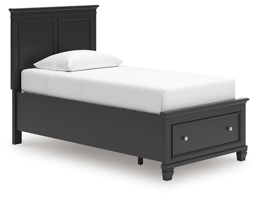 Lanolee Twin Panel Storage Bed
