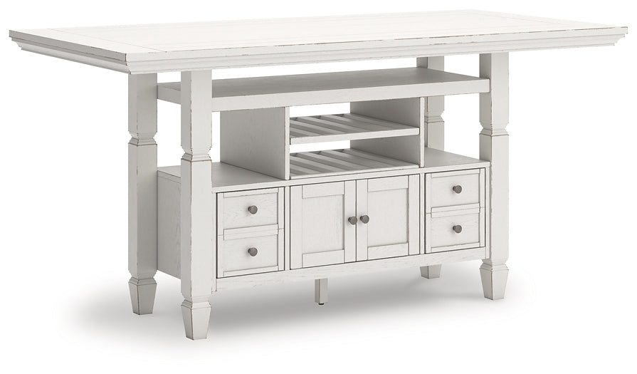 Robbinsdale Counter Height Dining Table and 4 Barstools