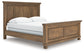 Feddinger California King Panel Bed with Mirrored Dresser