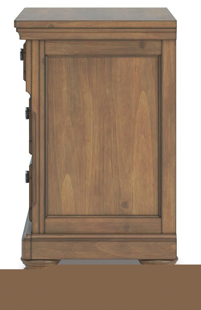 Feddinger King Storage Sleigh Bed with Mirrored Dresser, Chest and Nightstand
