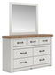 Savonport Twin Panel Bed, Dresser, Mirror, Chest and Nightstand