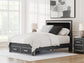 Zuraleus Queen Upholstered Panel Storage Bed