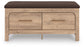 Ashley Express - Kinlanni Bedroom UPH Storage Bench