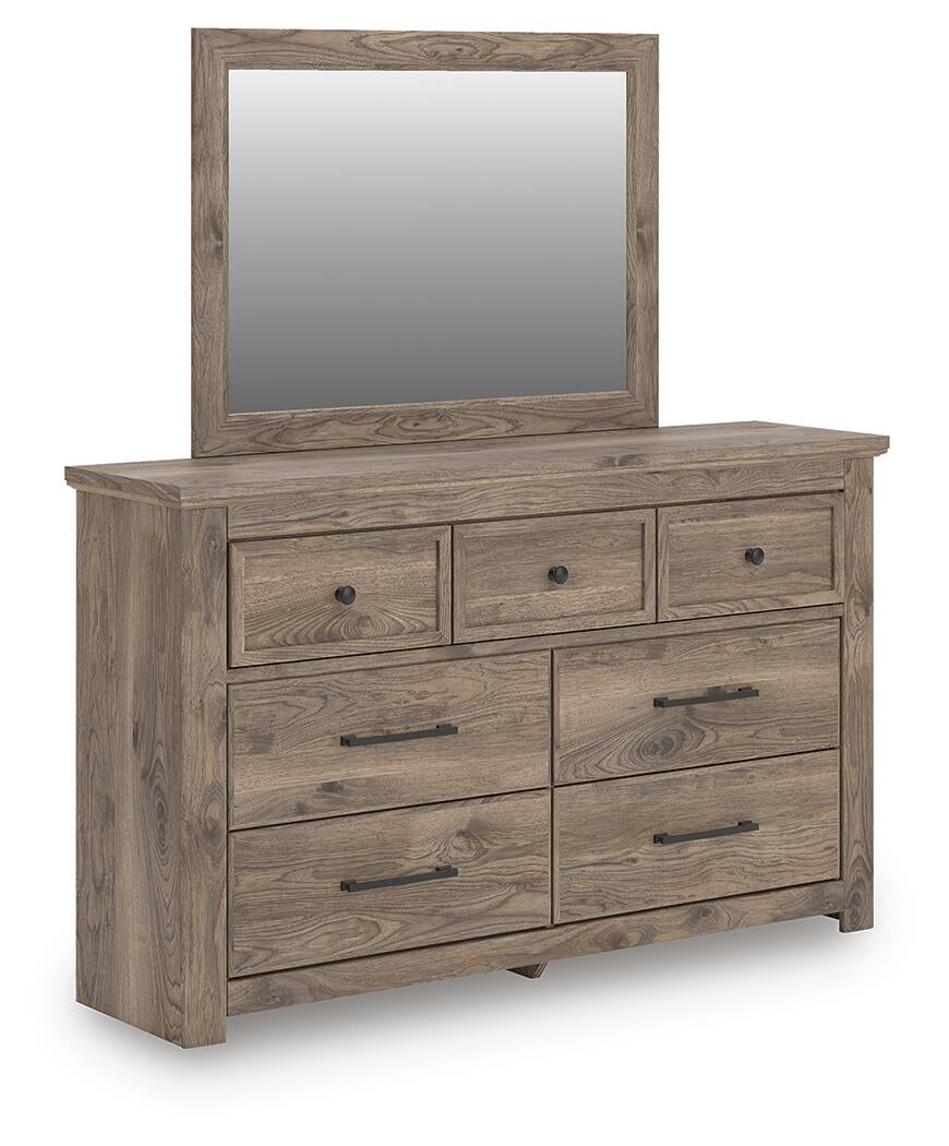 Rusticott Dresser and Mirror